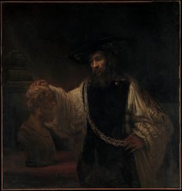 Rembrandt Van Rijn - Aristotle with a Bust of Homer